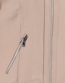 Jaqueta Couro Pelica Deluxe - Rosa Claro