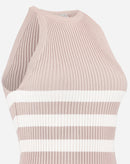 Regata Halter Neck de Tricot - Caqui