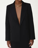 BLAZER SLIM ABOTOAMENTO DUPLO ALFAIATARIA - PRETO