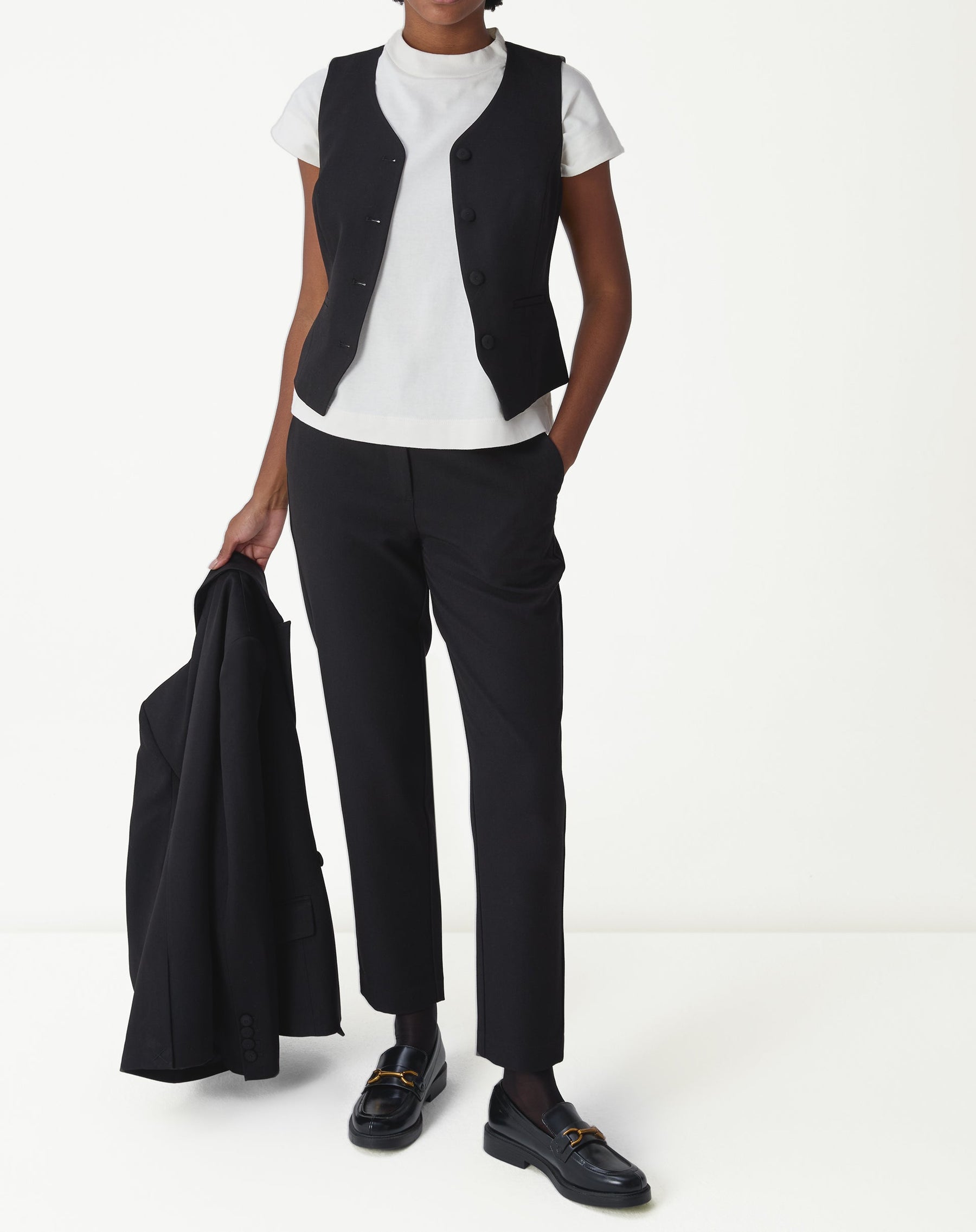 CALÇA SLIM ALFAIATARIA - PRETO