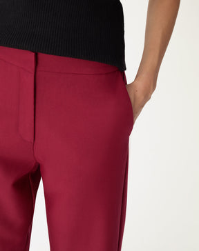 CALÇA SLIM ALFAIATARIA - VINHO