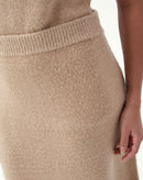SAIA LONGA TRICOT - BEGE