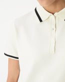 VESTIDO POLO - OFF-WHITE