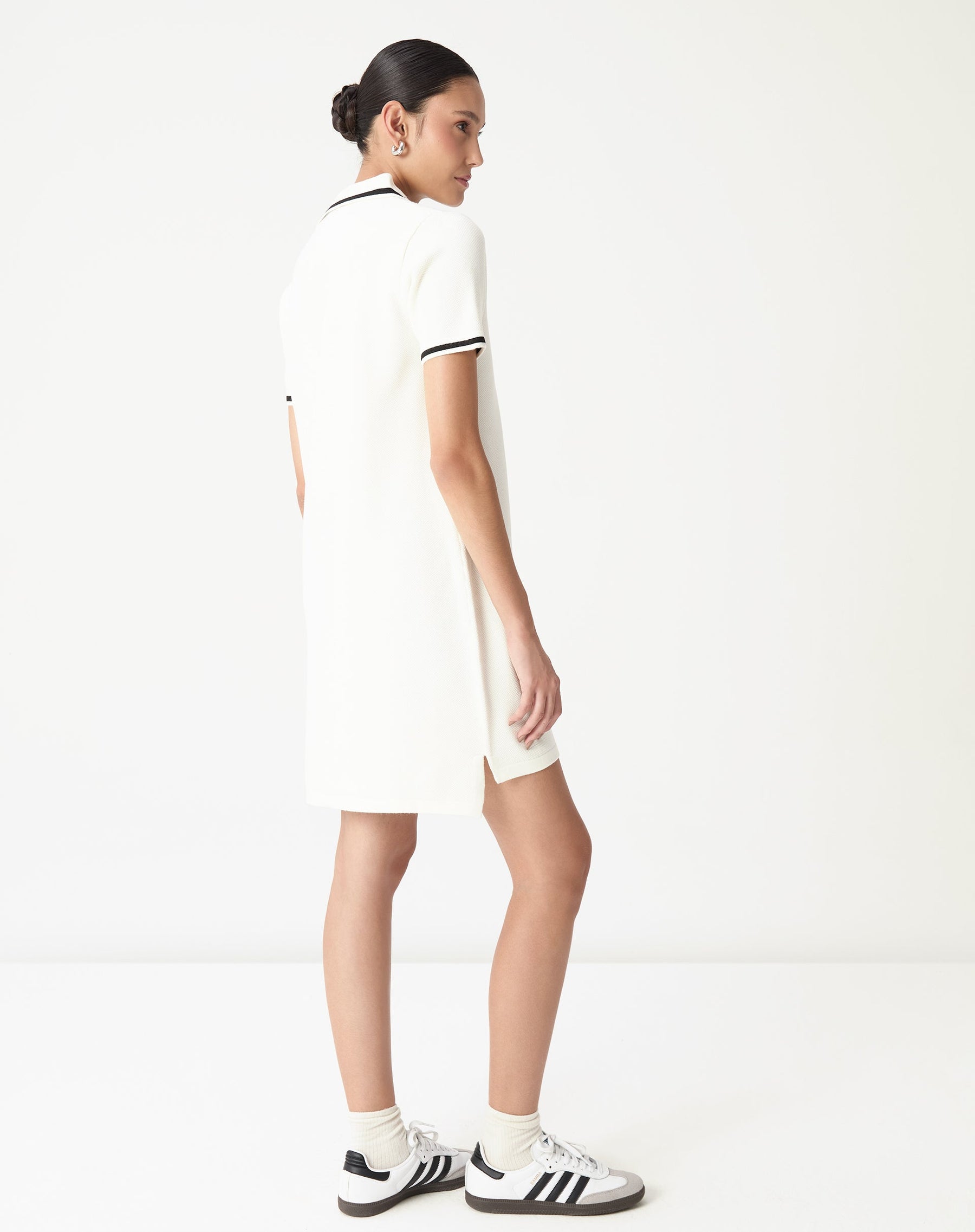 VESTIDO POLO - OFF-WHITE