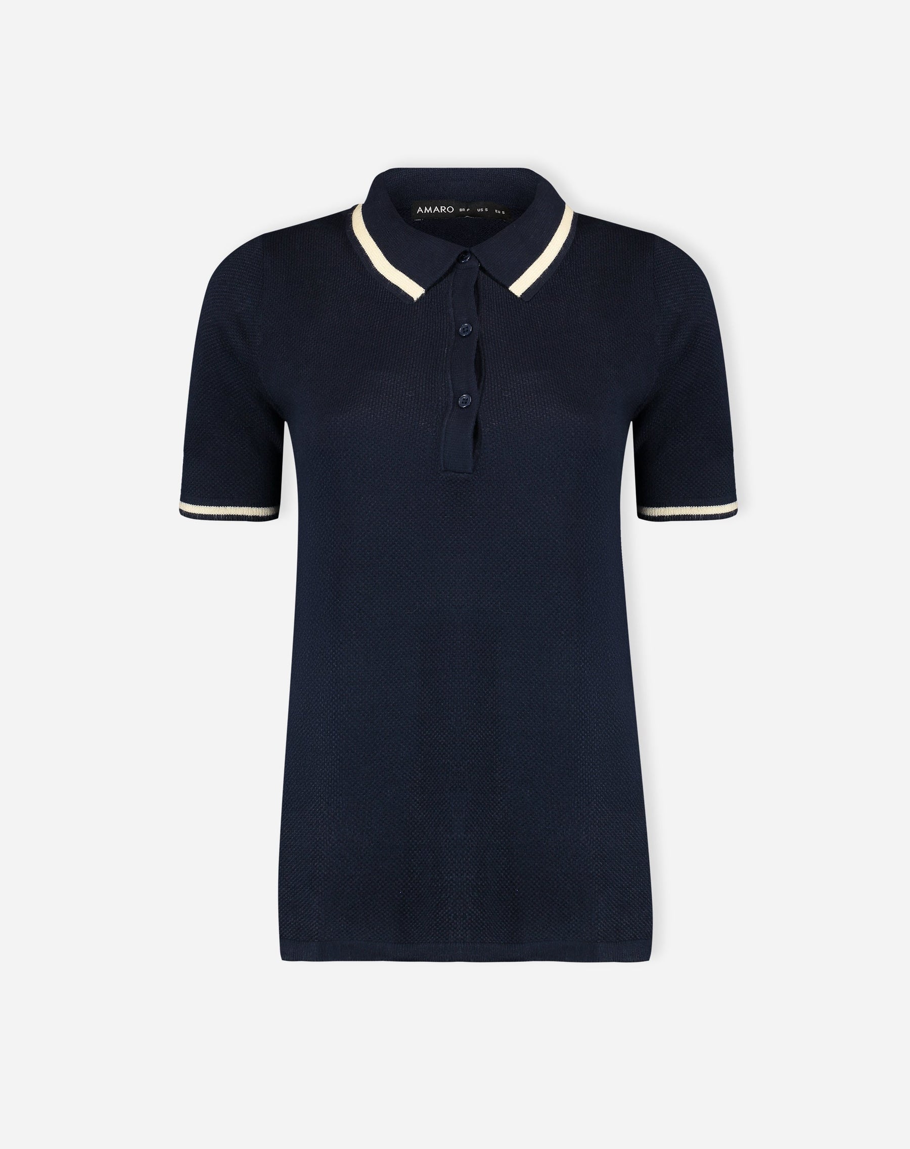 BLUSA POLO - AZUL MARINHO