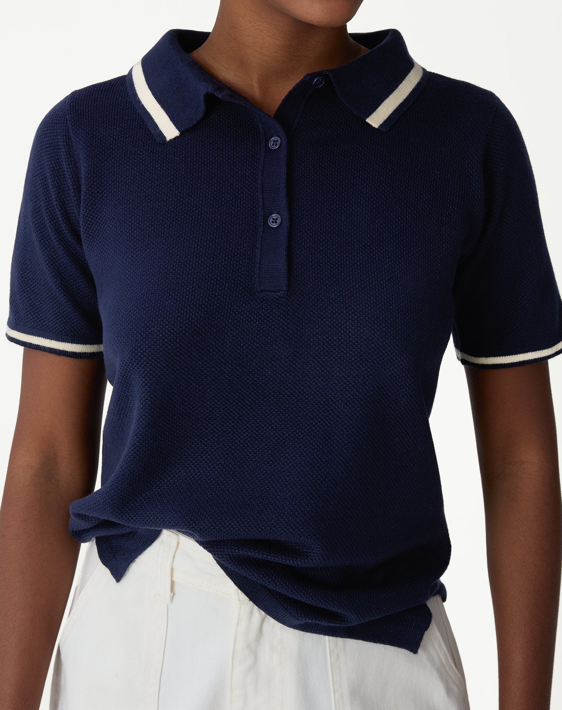 BLUSA POLO - AZUL MARINHO