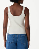 REGATA BÁSICA DECOTE U - OFF-WHITE