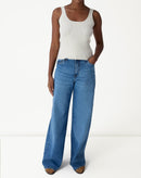 REGATA BÁSICA DECOTE U - OFF-WHITE