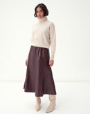 SUÉTER CASHMERE DELUXE GOLA ALTA  - AREIA