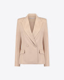 BLAZER SLIM ABOTOAMENTO DUPLO ALFAIATARIA - BEGE