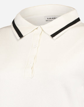 VESTIDO POLO - OFF-WHITE