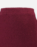 SAIA LONGA TRICOT - VERMELHO