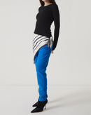 CALÇA SLIM DE ALFAIATARIA - AZUL