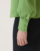 BLUSA MANGA LONGA BUFANTE - VERDE