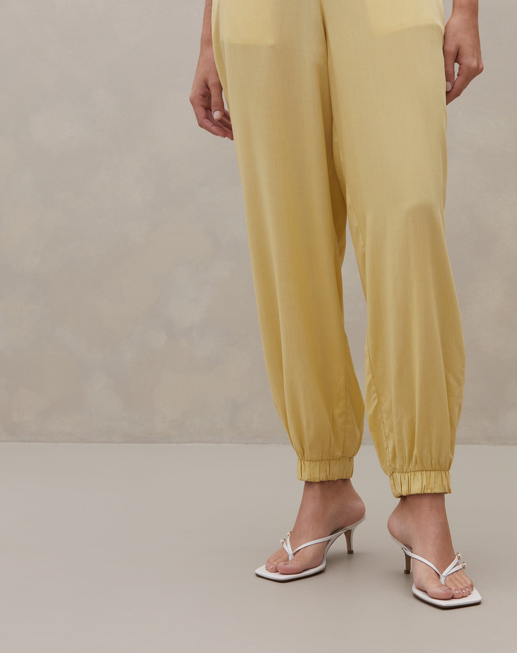 Calça Jogger Aladim - MANTEIGA