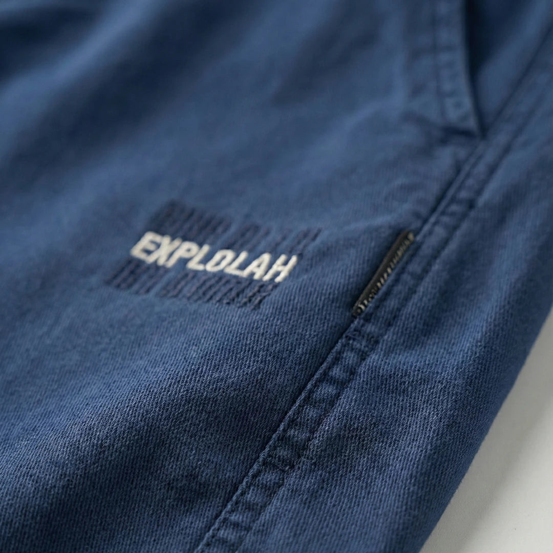 [Leve 4, Pague 2] Calça Capri Lunea Feminina em Sarja de Algodão, Lycra e Poliéster de Cintura Alta com Cós Elástico Confortável